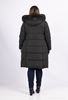 Picture of CURVY GIRL QUILTED HOODED JACKET WITH FUR